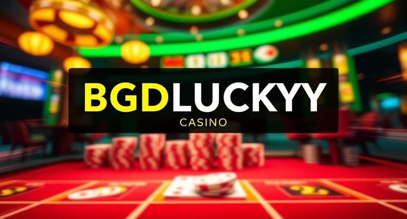 BGDLUCKYY casino online gaming interface
